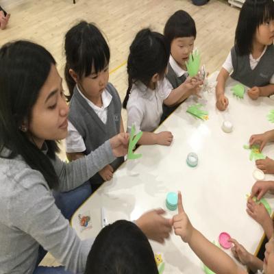 What's your English class today?《大阪市中央区、長堀橋、心斎橋にある保育園》