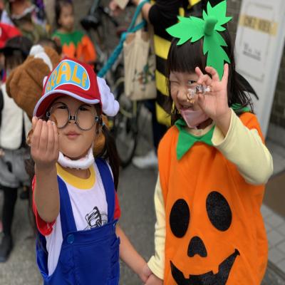 Happy Halloween ！ 《大阪市中央区心斎橋、長堀橋にある学べる保育園HUGキッズ》