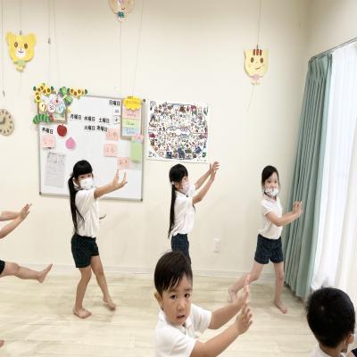 盆踊りの練習が始まりました♪《大阪市中央区長堀橋、心斎橋にある学べる保育園》