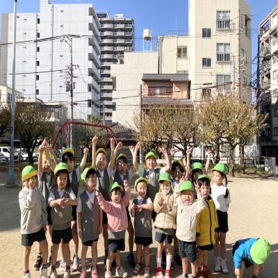 マラソン大会！ 《大阪市中央区心斎橋、長堀橋にある学べる保育園HUGキッズ、一時預かり》