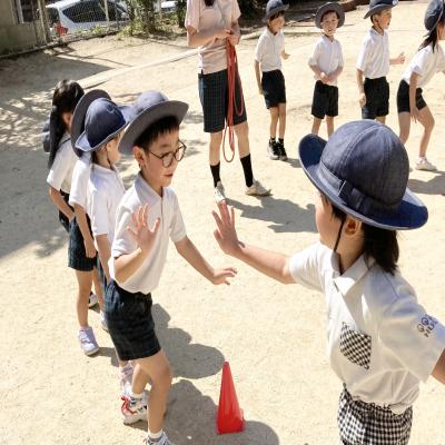 戸外活動 《大阪市中央区心斎橋、長堀橋にある学べる保育園HUGキッズ、一時預かり》