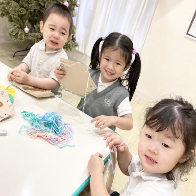 クラフトをしました！ 《大阪市中央区心斎橋、長堀橋にある学べる保育園HUGキッズ、一時預かり》