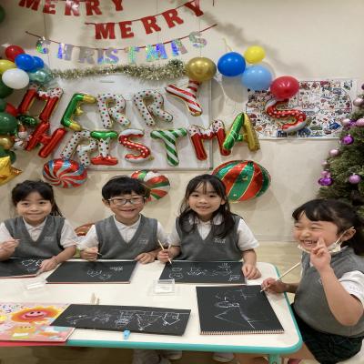 絵画をしました！！《大阪市中央区心斎橋、長堀橋にある学べる保育園》