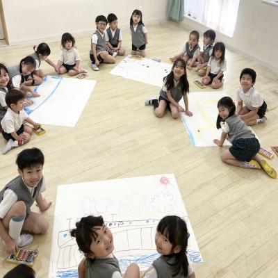 共同制作をしました！ 《大阪市中央区心斎橋、長堀橋にある学べる保育園HUGキッズ、一時預かり》