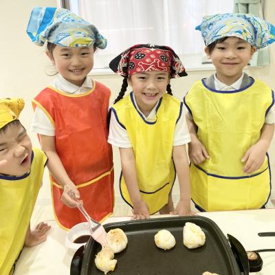 クッキングをしました！ 《大阪市中央区心斎橋、長堀橋にある学べる保育園HUGキッズ、一時預かり》