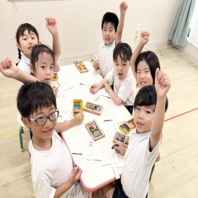 サマースクール2日目！ 《大阪市中央区心斎橋、長堀橋にある学べる保育園HUGキッズ、一時預かり》