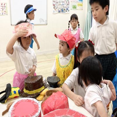 ごっこ遊びweek! 《大阪市中央区心斎橋、長堀橋にある学べる保育園HUGキッズ、一時預かり》